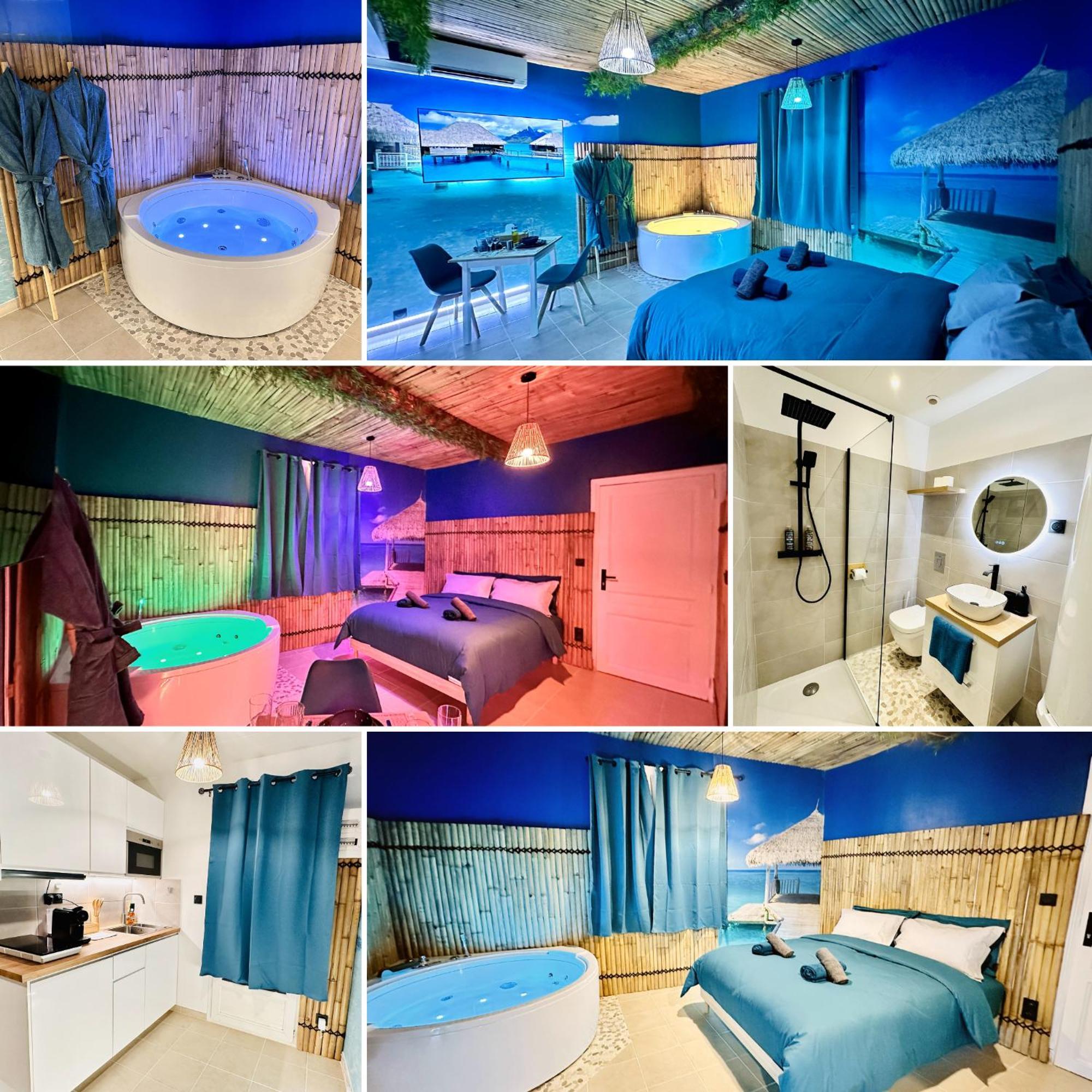 Narbnb - Bora-Bora Suite - Jacuzzi - Centre - Clim Narbonne Dış mekan fotoğraf
